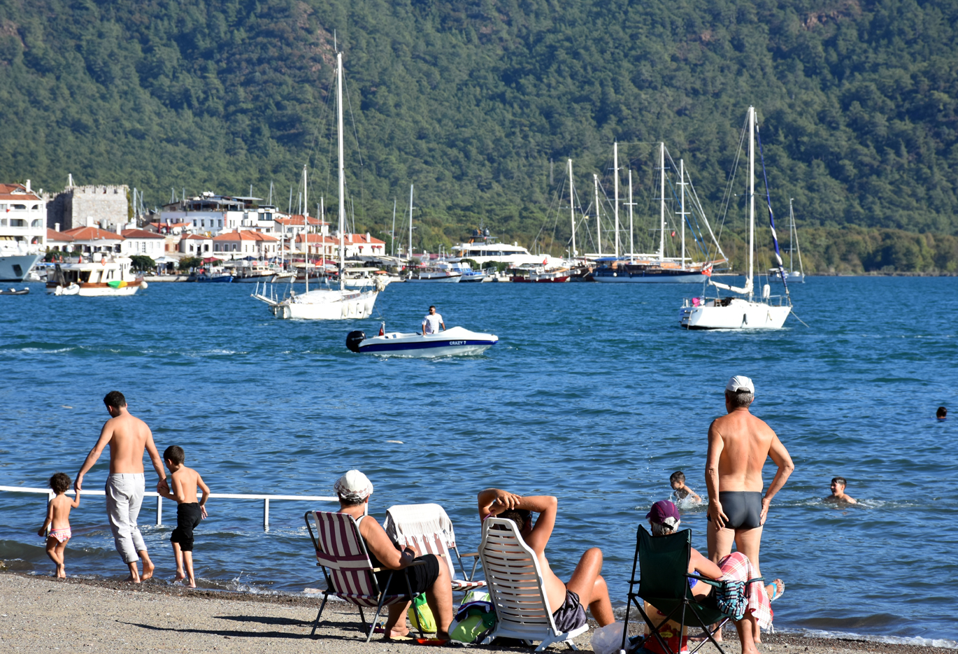Marmaris’te esnafın kruvaziyer sevinci